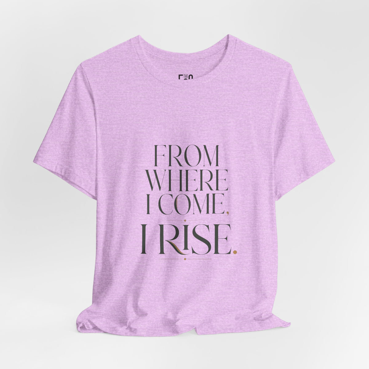 From Where I Come, I Rise — T-shirt Graphic Apparel