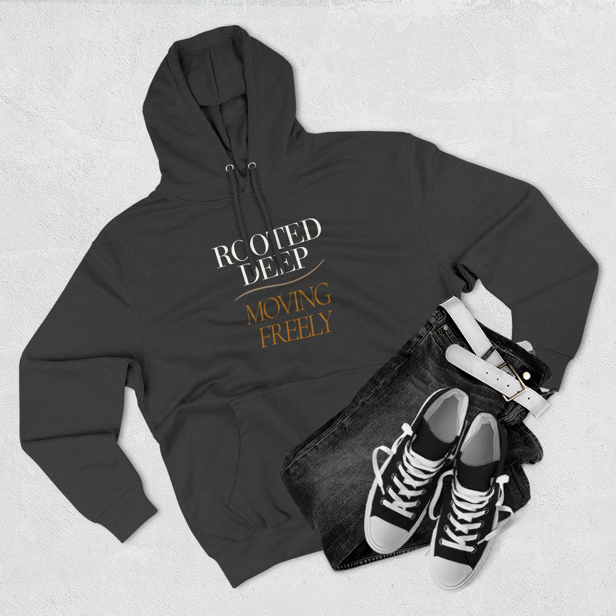 Root and Rise inspirational shirt about freedom and growth