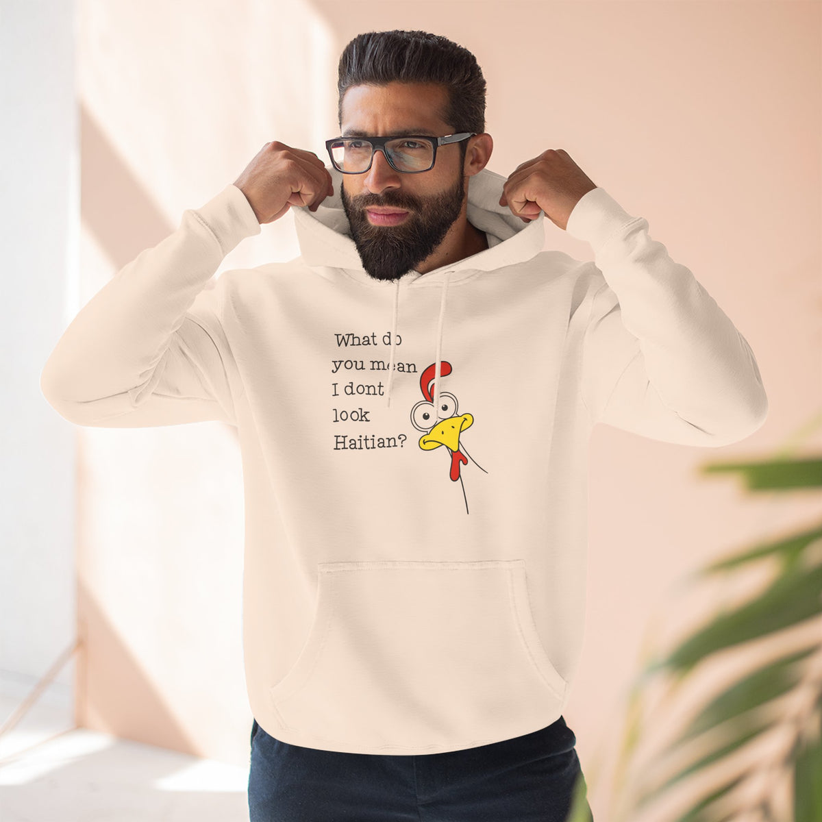 What Do You Mean I Don’t Look Haitian? Hoodie — Graphic Apparel