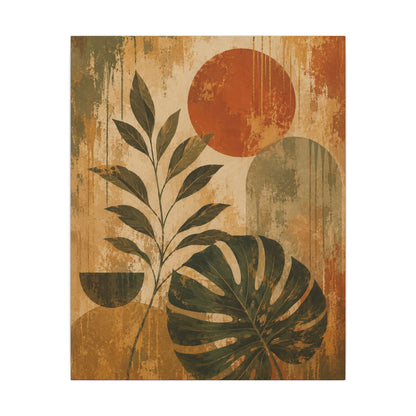 Still Growth — Abstract Botanical Wall Art