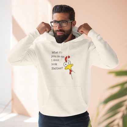 What Do You Mean I Don’t Look Haitian? Hoodie — Graphic Apparel