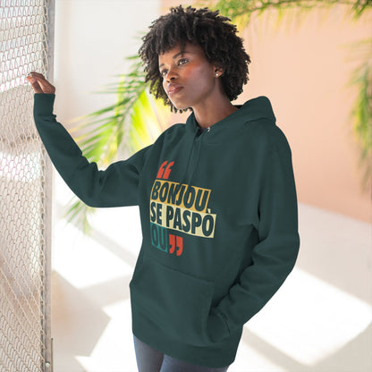 Bonjou Se Paspò Ou — Hoodie Graphic Apparel