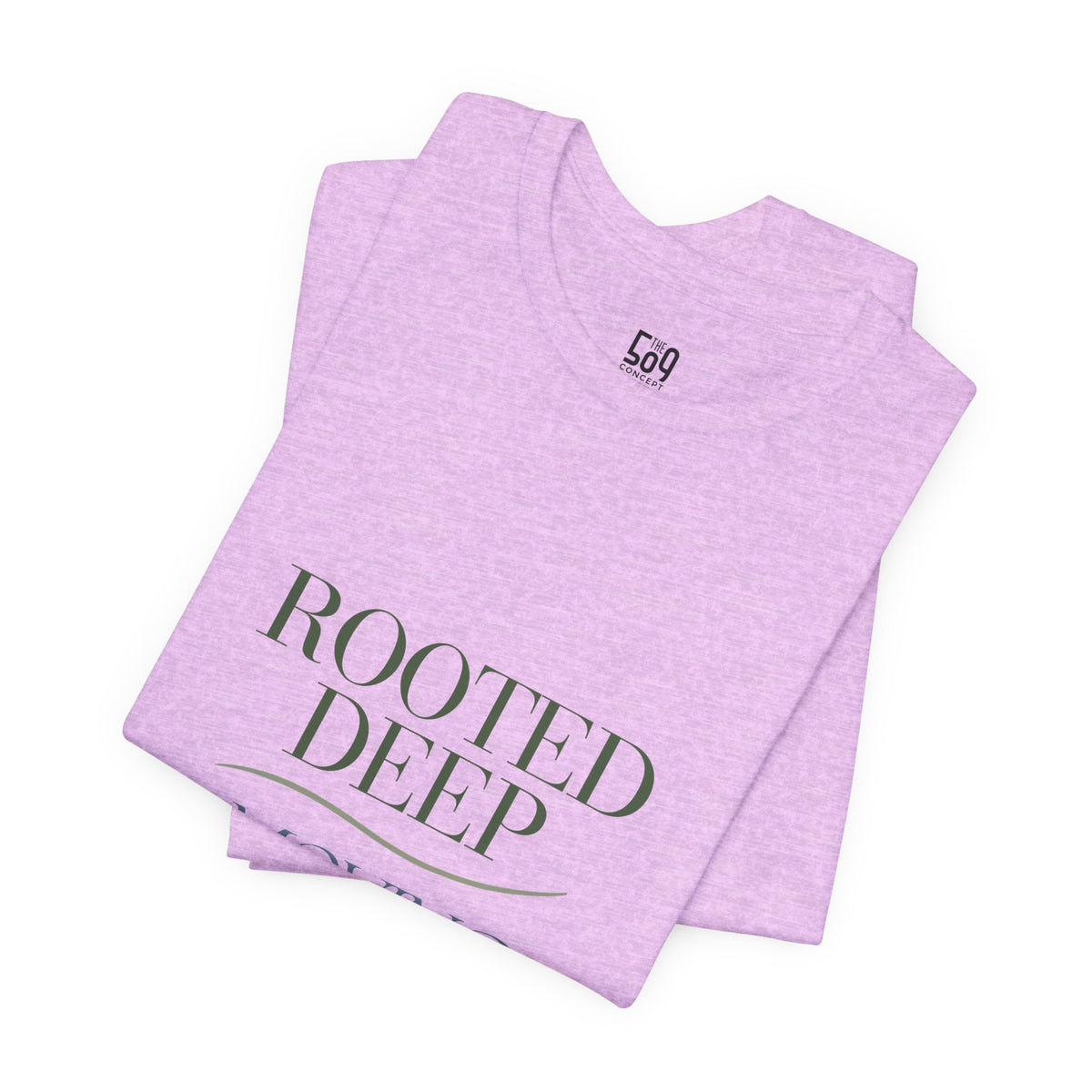 Rooted Deep, Moving Freely — T-shirt Graphic Apparel