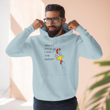 What Do You Mean I Don’t Look Haitian? Hoodie — Graphic Apparel