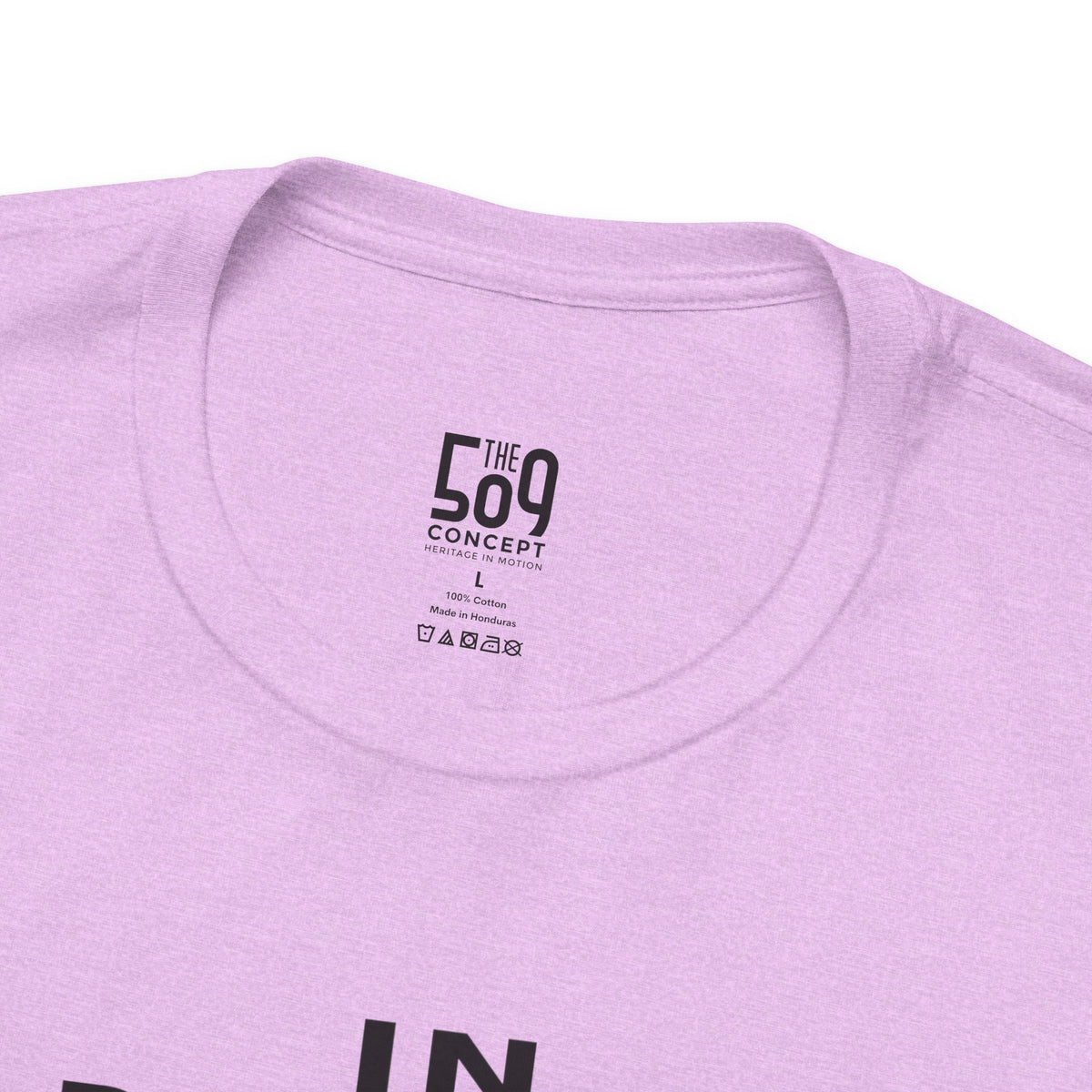In Diri Blan Sòs Pwa Ak Legim We Trust  — T-shirt Graphic Apparel