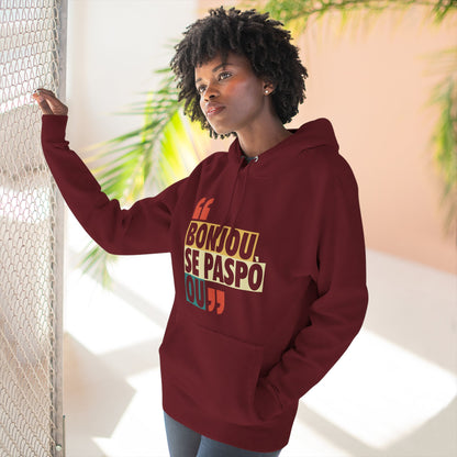 Bonjou Se Paspò Ou — Hoodie Graphic Apparel