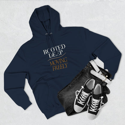 Rooted Deep, Moving Freely — Hoodie Graphic Apparel