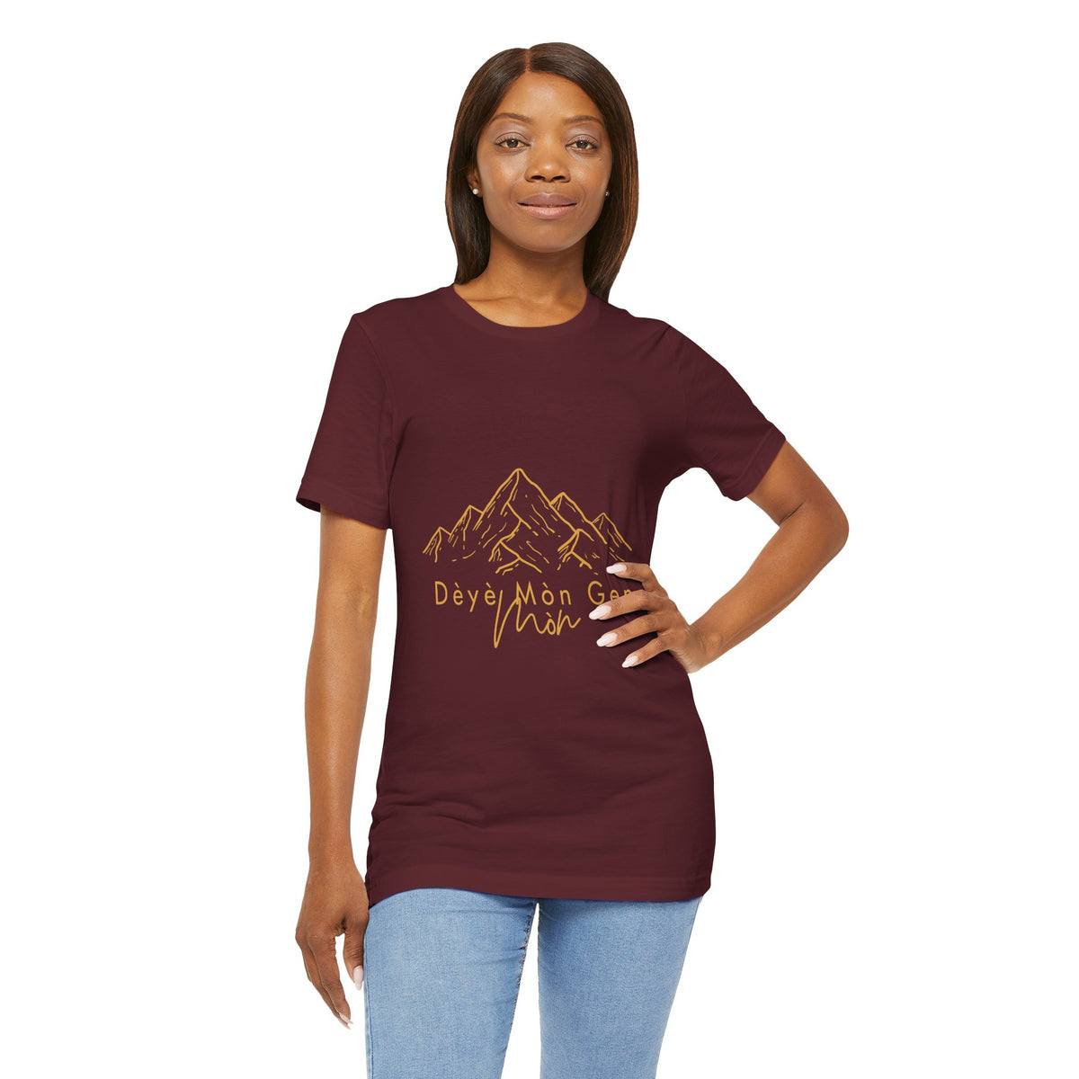 Dèyè Mòn Gen Mòn — T-shirt Graphic Apparel