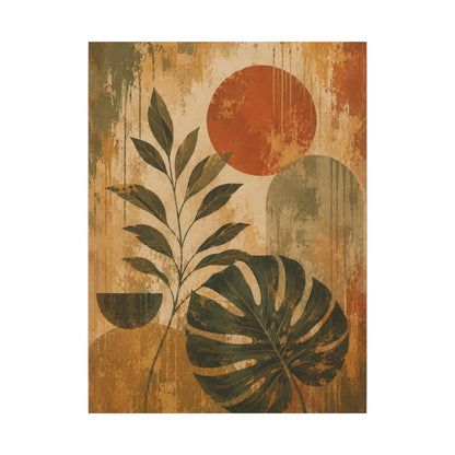 Still Growth — Abstract Botanical Wall Art