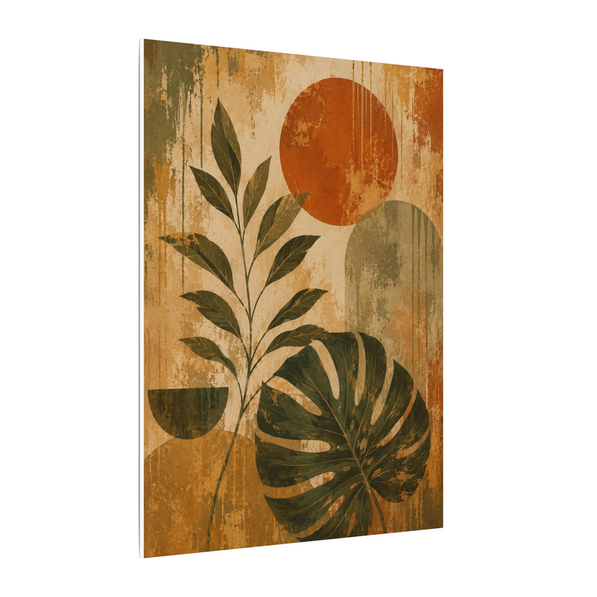 Still Growth — Abstract Botanical Wall Art