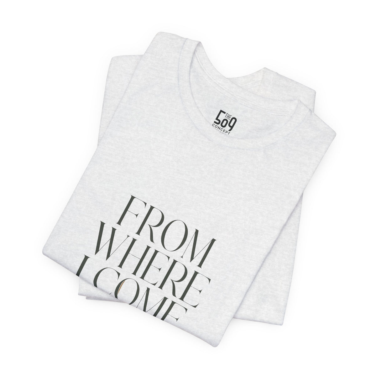 From Where I Come, I Rise — T-shirt Graphic Apparel