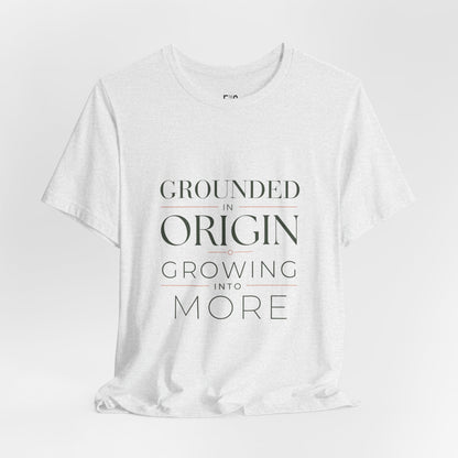 Grounded in Origin — T-shirt Graphic Apparel