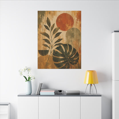 Still Growth — Abstract Botanical Wall Art