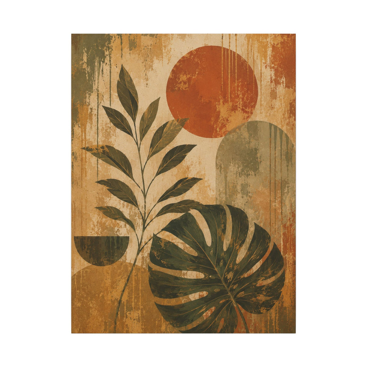 Still Growth — Abstract Botanical Wall Art