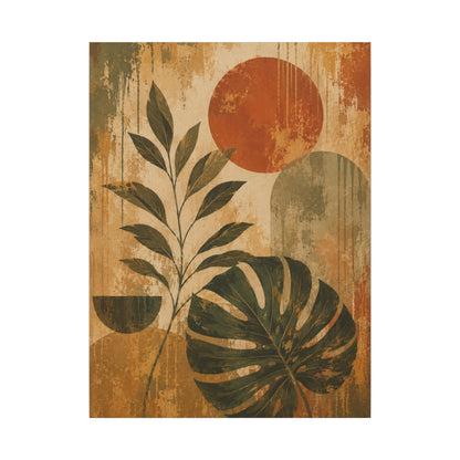 Still Growth — Abstract Botanical Wall Art