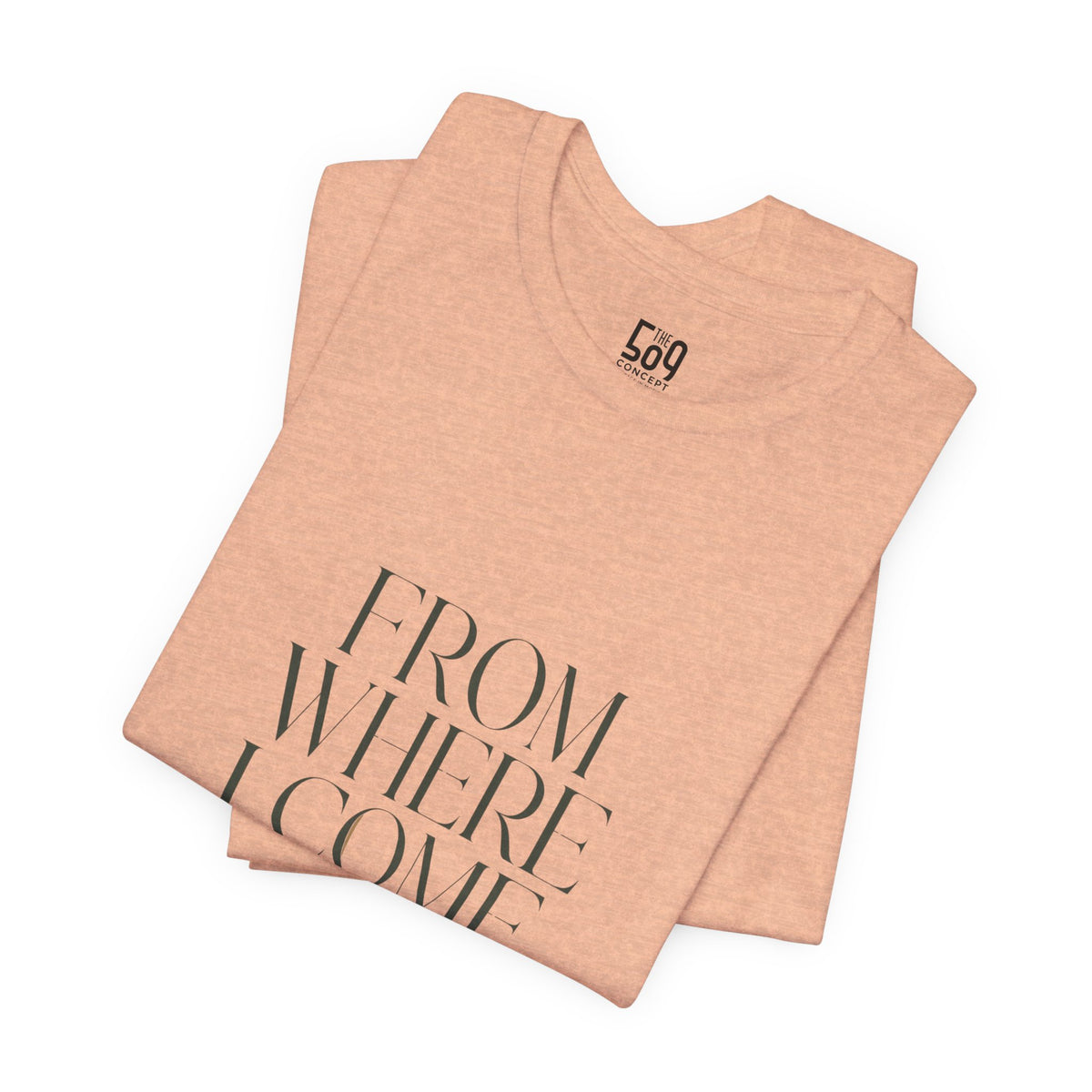 From Where I Come, I Rise — T-shirt Graphic Apparel