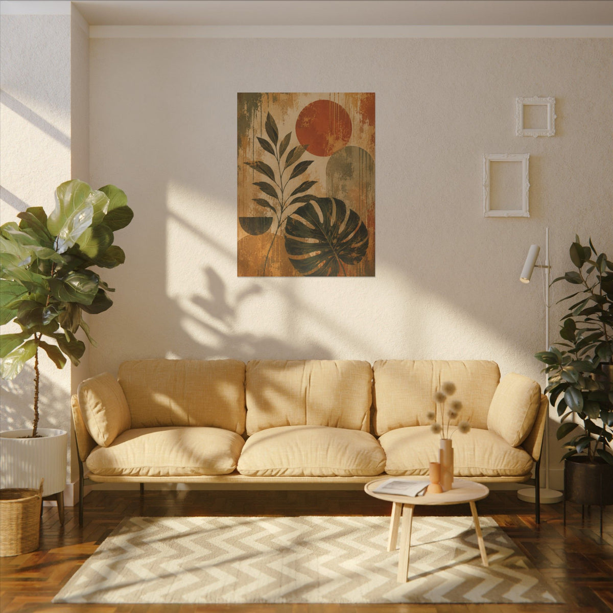 Still Growth — Abstract Botanical Wall Art