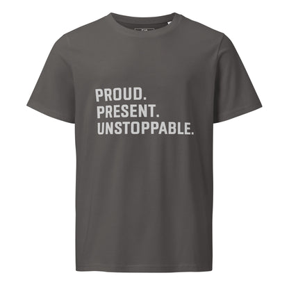 Proud. Present. Unstoppable.™ Heritage Unisex T-Shirt