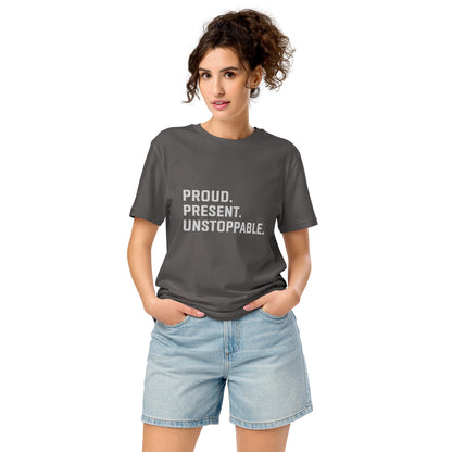 Proud. Present. Unstoppable.™ Heritage Unisex T-Shirt