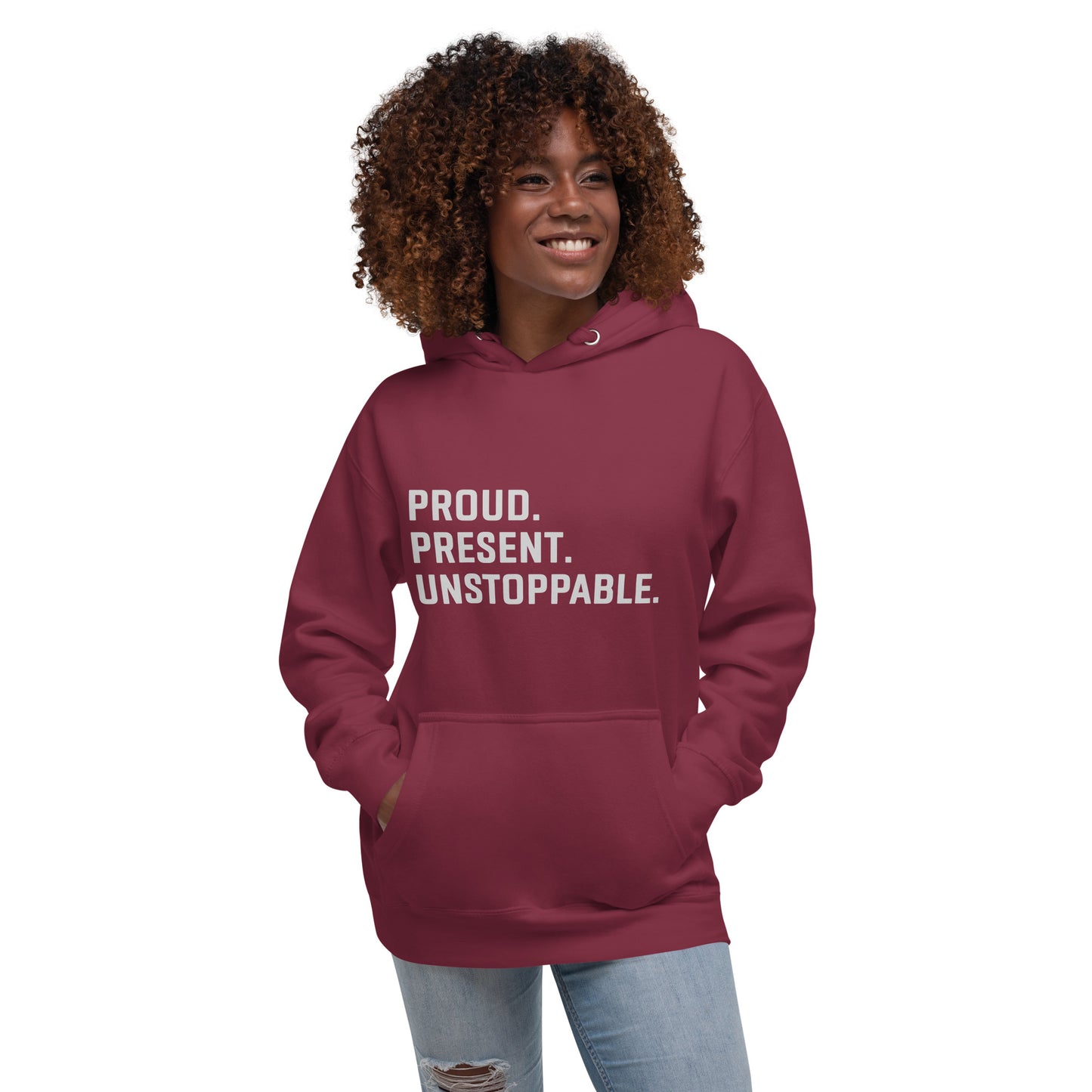 Proud. Present. Unstoppable.™ Heritage Hoodie