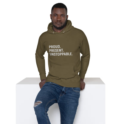 Proud. Present. Unstoppable.™ Heritage Hoodie