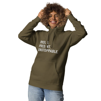 Proud. Present. Unstoppable.™ Heritage Hoodie