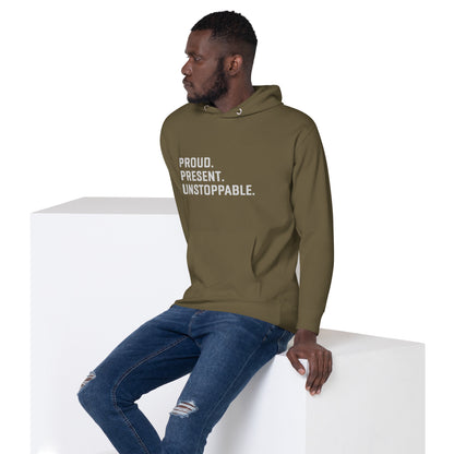 Proud. Present. Unstoppable.™ Heritage Hoodie