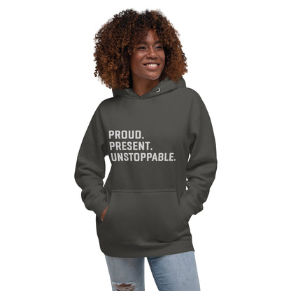 Proud. Present. Unstoppable.™ Heritage Hoodie